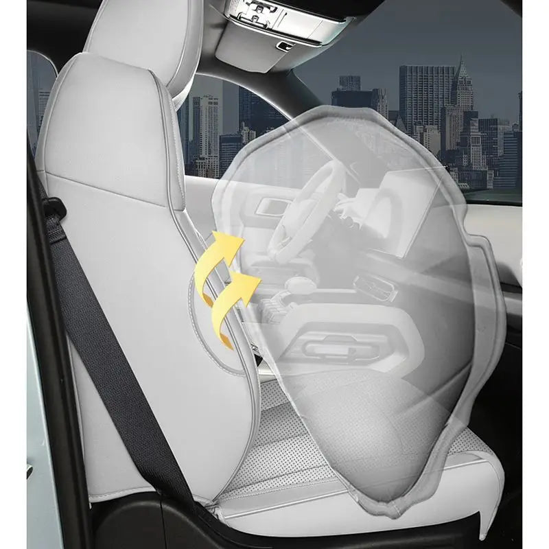 For BYD Leopard 3 Titanium 3 B3 2025 Leather Car Seat Cover Colour Track Style Protector Salon FullSurround Interior Accessories CM World