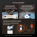 70mai Dash Cam 4K A810S HDR IMX678 Supercapacitor 4G LTE Remote Control Wi-Fi 6 Voice Control GPS ADAS Car Camera 70mai A810S Car Mobile World