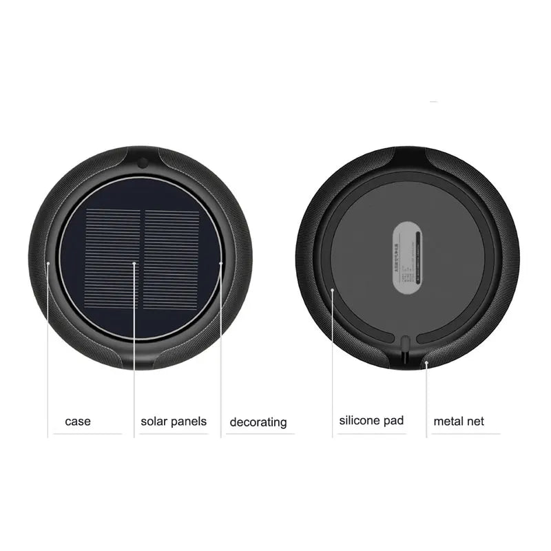 Car Air Purifier HEPA Filter Solar Air Freshener Good Air Purifier for Car Home Odor Eliminator CM World