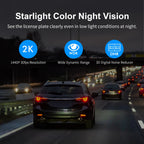 1440P KAWA Car DVR D6 Dash Cam 2K Video Recorder WiFi/App/Voice Control Dash Camera WDR G sensor Night Vision Hidden Dashcam Car Mobile World