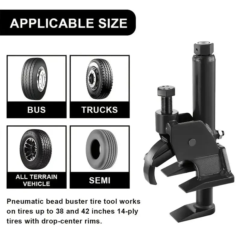Manual Tire Bead Breaker Tool for 96.52-106.68cm ATV UTV Truck Tractor Tire Repair Pry Bar,Heavyduty Tool Vehicle Repair Kit CM World