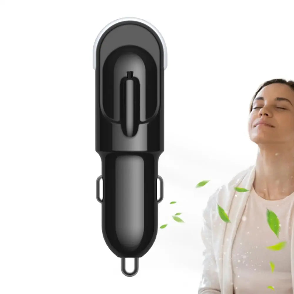 Auto Ionizer Car Air Purifier Portable Ionic Air Freshener Filter Quiet Desktop Air Purifier Auto Car Air Purification Filters CM World