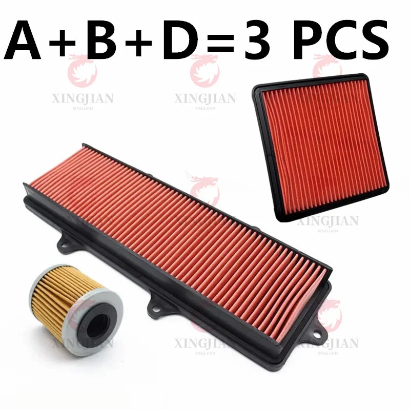 Motorcycle Air Filter Oil Filter For ZONTES 310M ZT310-M ZT310M High-Flow Air Intake Filter Element Engine Replacement Parts CM World