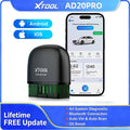 XTOOL Advancer AD20PRO Bluetooth Scanner Automotive All System Diagnostic Tool Full OBD2 Function Oil Reset DTC Lookup Live Data Car Mobile World