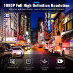 1080P Dual Lens Dash Camera Front and Rear Car Driving Recorder with Night Vision G Sensor 316 Inch IPS Display Car Mobile World