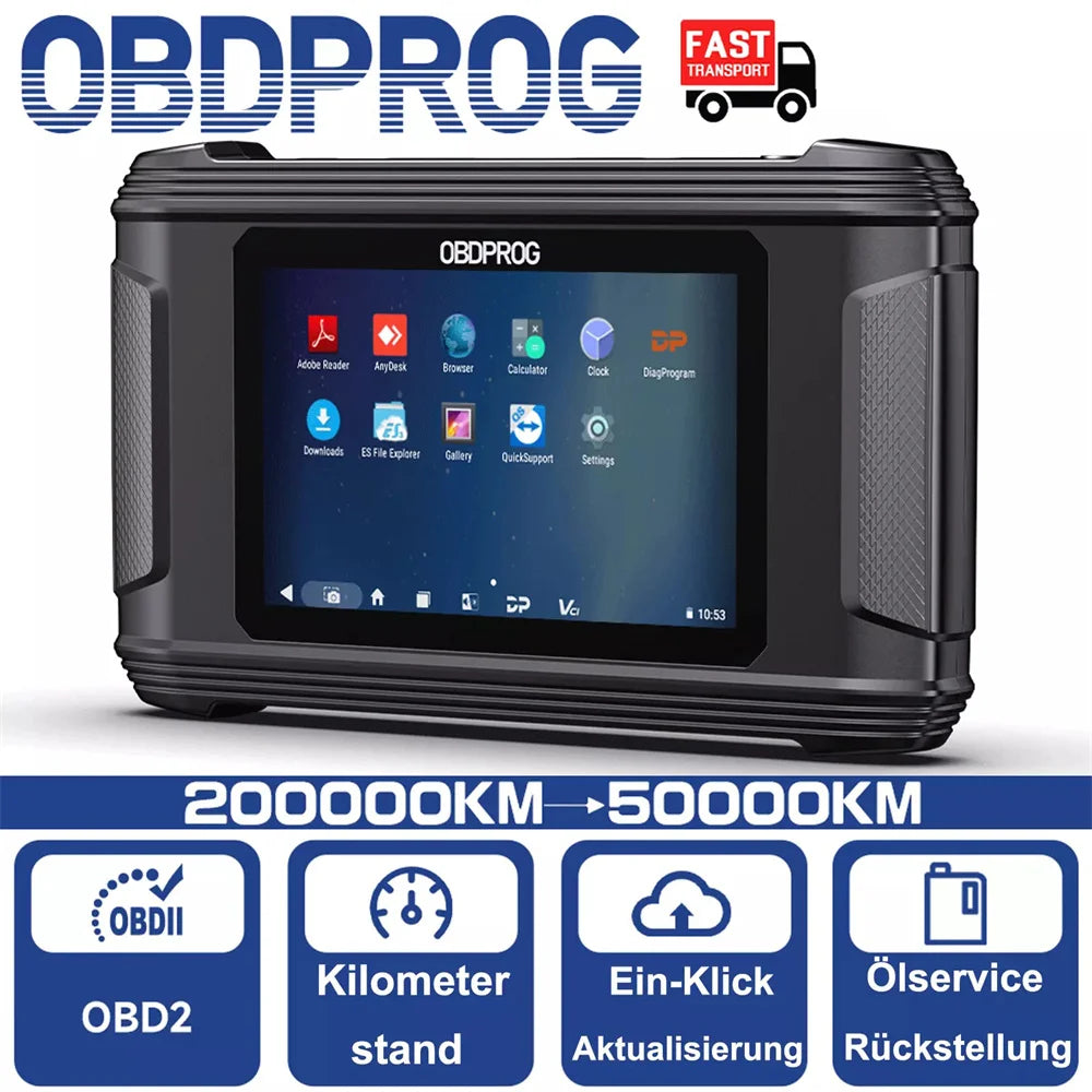 Car Cluster Calibration Tools OBD2 Diagnose OBDPROG M500 Oil Reset Instrument Adjustment Tool Code Reader Automotive Scanner