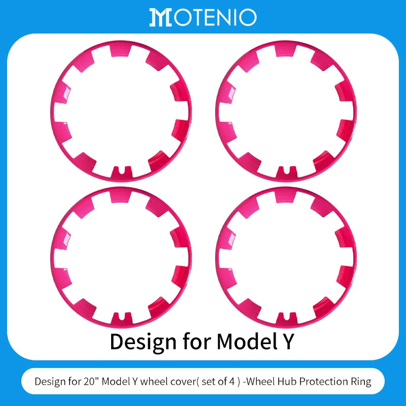 20inch Hub Ring Protection Wheel Cover Design For Tesla Model Y 2020-2024 Hight Performance Protective Full Rim Cover Accessorie