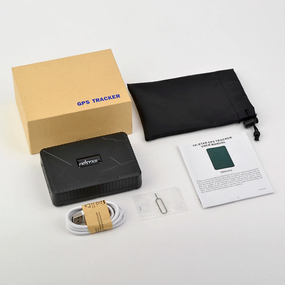 Car GPS Tracker TK915 GPS Locator 10000mAh 2G Magnet Waterproof IP65 GPS Car Tracker Tamper Alert LIFETIME FREE APP TKSTAR CM World