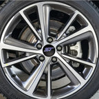 4PCS ST Style Car Wheel Hub Center Cover Sticker Decal For Focus Fiesta Mondeo Kuga Explorer Puma Escape Everest