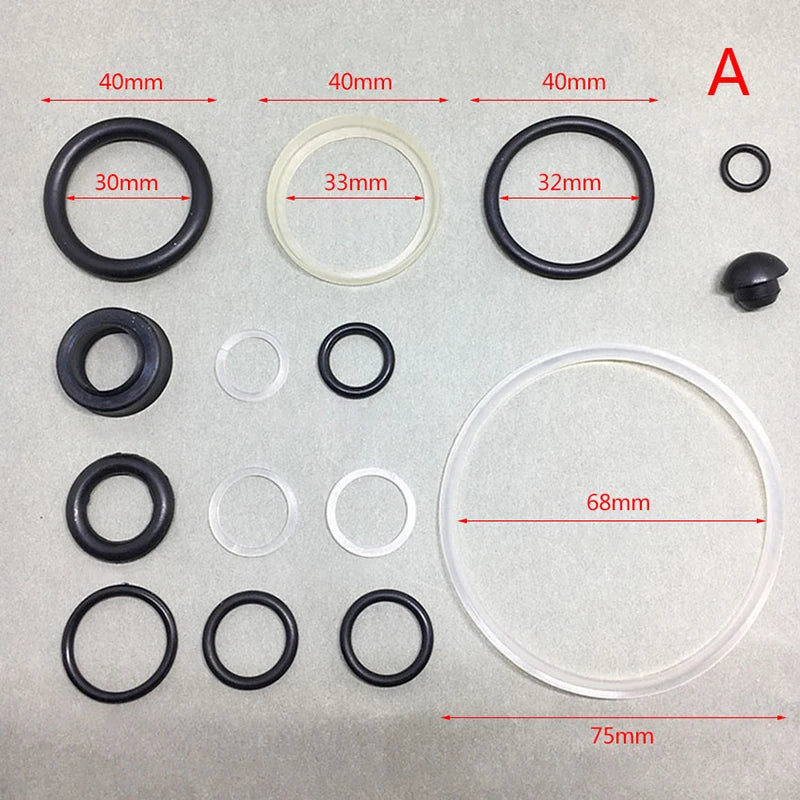 New! Car Repair Tool Jack Accessories Oil Seal Ring Small Accessories Oil Seal O-ring Horizontal Jack Repair Kit CM World