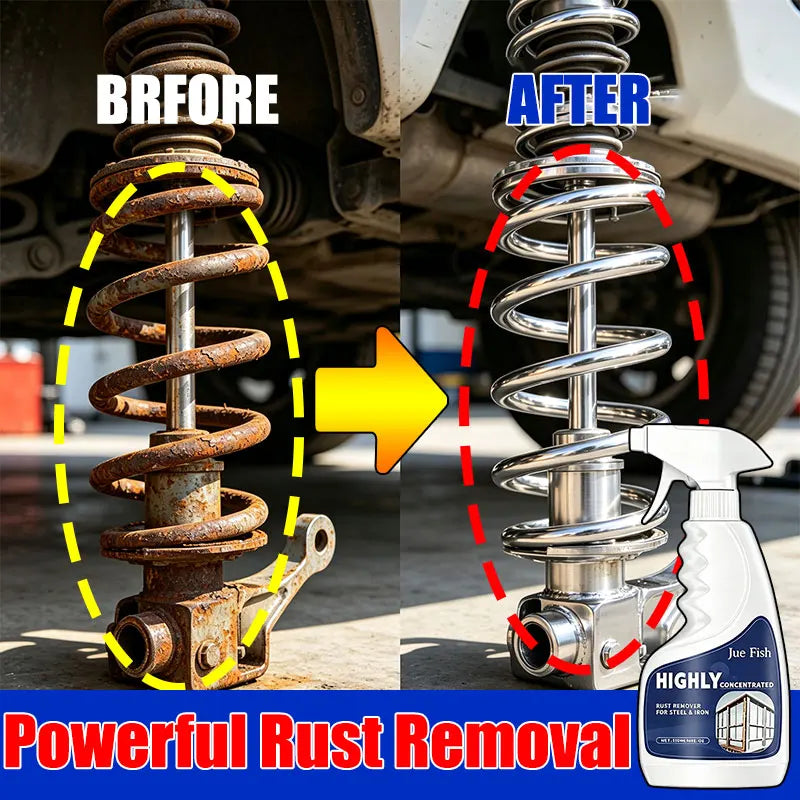 Rust Remover Spray Effective Rust Removal Spray Refresh Rusted Hardware Tool Surface Remove Accumulated Metal Rust Dirt