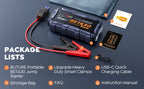 BUTURE 6000A Car Jump Starter Power Bank 18W Portable  Battery 26800 mAh Car Battery Emergency Boosters BETA30
