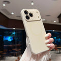 Luxury Liquid Silicone For Magsafe Magnetic Phone Case For iPhone 18 17 16 15 14 13 18 Pro Max Large Window Camera Protect Cover
