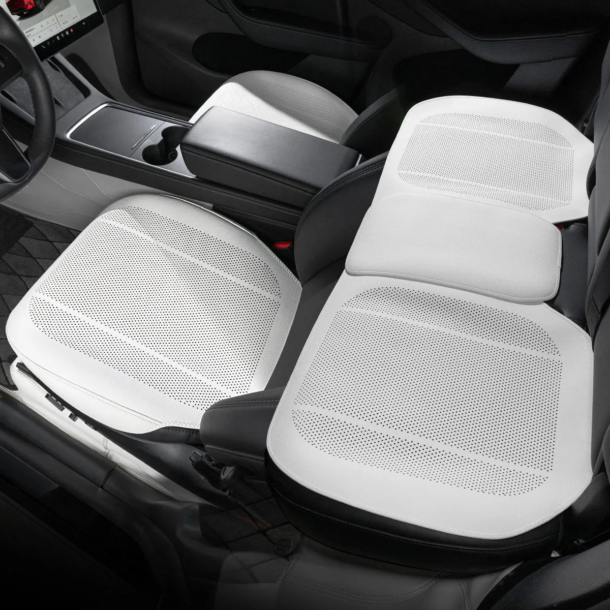 Car Seat Cover Front seat Full Surround Protective Covers Seat Cushion For Cadillac SRX CTS CT4 CT5 XT4 XT5 XT6 XTS Escalade