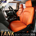 Custom Car Seat Covers Full Set Leather For Tank 300 2021 2022 2023 2024 Auto Interior Styling Protector Accesories Styling Car Mobile World