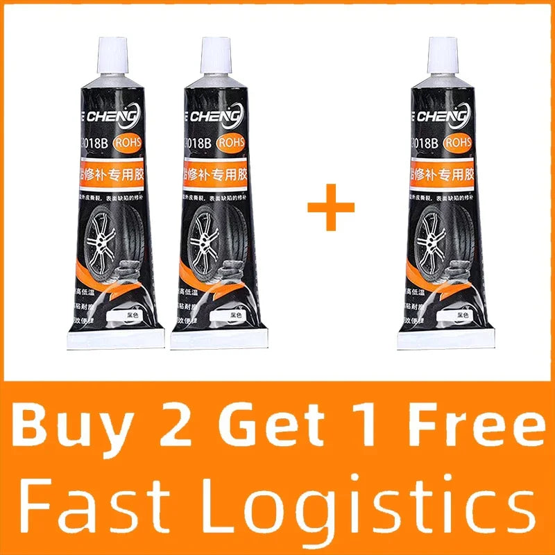 Tire Repair Glue Waterproof & High Temperature Resistant Black Sealing Waterproof And High-Temperature Resistant Repair Adhesive CM World
