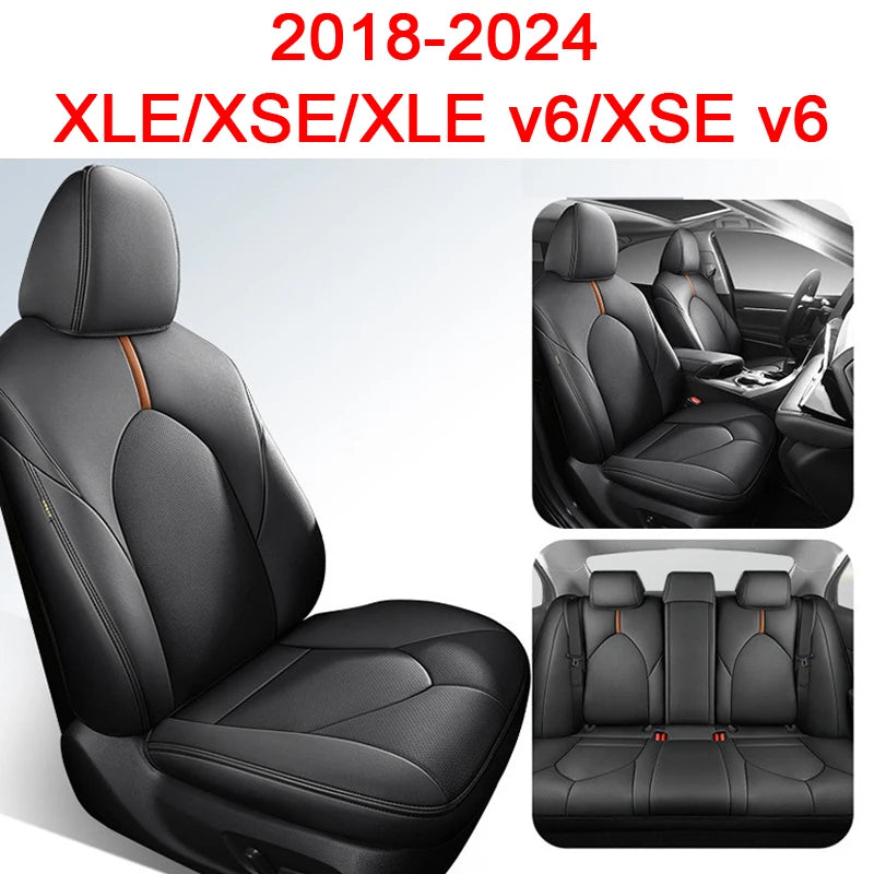 New Car Special Seat Covers 5 seats For Toyota Camry 2018 2019 2020 2021 2022 2023 2024  PU Cushion Car Seat Protection Cover