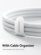 Joyroom 100W USB C Cable Automatic Power Off Fast Charge Type C Cable For iPhone 16 15 Pro Max  Xiaomi Sumsang Huawei