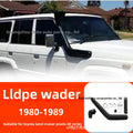 Car Exterior Accesories For 1980-1989 Toyota Land Cruiser LC60 Snorkel Kit Off Road SUV Premium Durable Air Intake System CM World