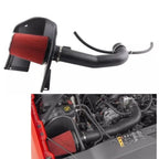 Black Cold Air Intake System with Filter Shield Compatible with 14-18 Chevy GMC 1500 5.3L 6.2L High Performance Air Filters