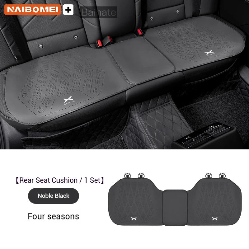 Car Seat Covers, For XPENG G6 P7 G9 MONA M03 G3 P5, Protective Covers Breathable Sweatproof, Four Seasons Leather Seat Cushion Car Mobile World