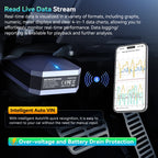 MUCAR BT200 MAX Diagnostic Tools All System AI OBD2 Scanner Lifetime Free Update CAN FD BI-Directional Mucar Diagnostic Scanner CM World