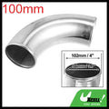 Uxcell Bend Elbow Tube Aluminum Alloy Car Univesral 25/38/45/51/63/76/89/102mm OD 100mm Length 90/180 Ddgree Air Intake Tube CM World