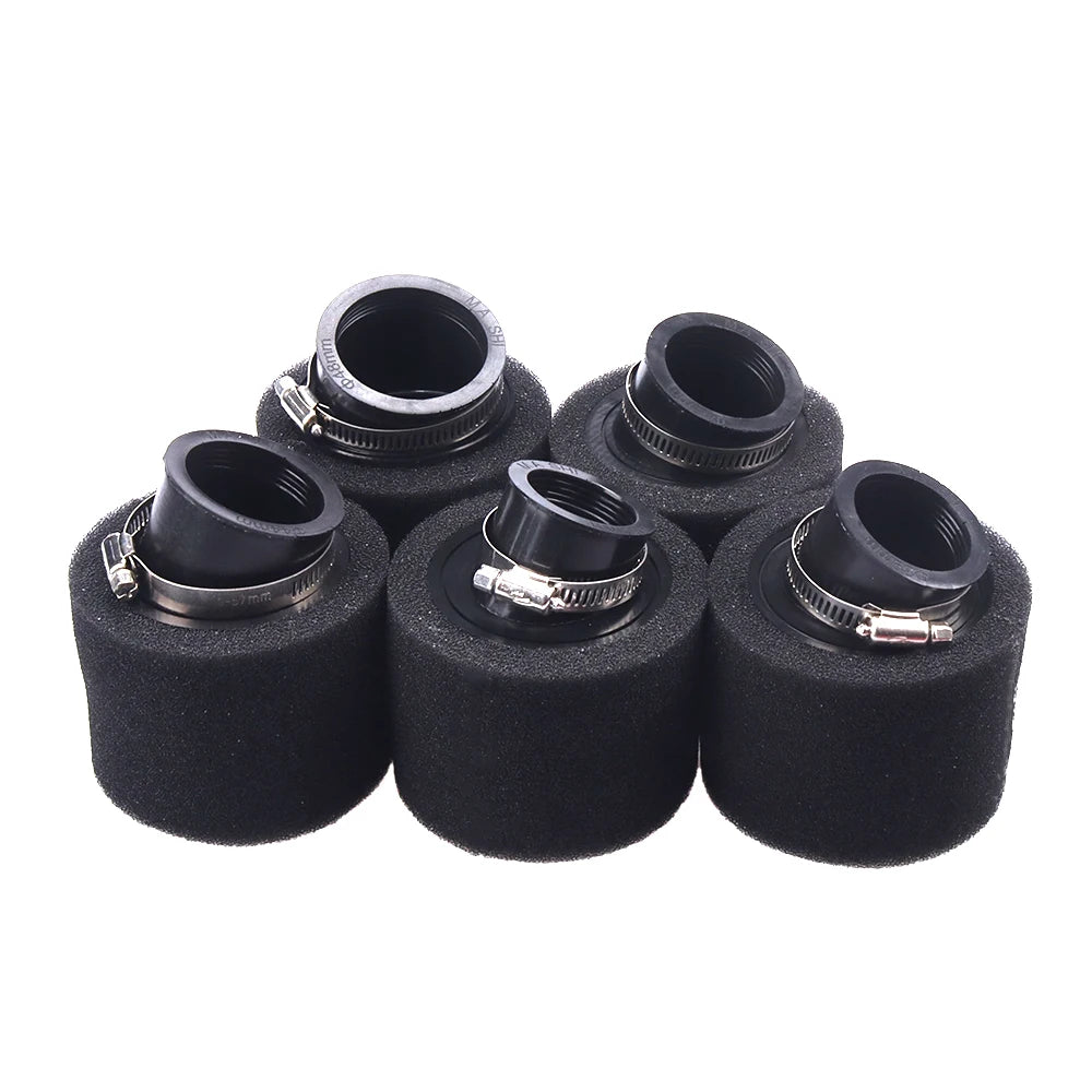 Motorcycle Gas Fuel Filter Universal High Flow Air Filter Sponge Cleaner for 110cc 125cc 150cc 250cc Pitbike Moped Dirt Scooter CM World