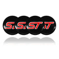 Waterproof 56mm Car Wheel Center Hub Cap Covers Sticker Rim Emblem Badge Decal for Ford Kuga Transit Mondeo Focus