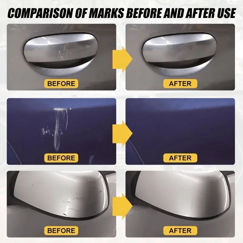 Universal Car Scratch Repair Kit - Polishing & Waxing Paste for All Paint Colors, Designed for Vehicle Surface Restoration CM World
