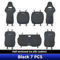 For BYD DOLPHIN MINI BYD SEAGULL 2024 2025 Four Seasons Car Seat Cover Breathable Ice Silk Car Seat Cushion Protector Pad Car Mobile World