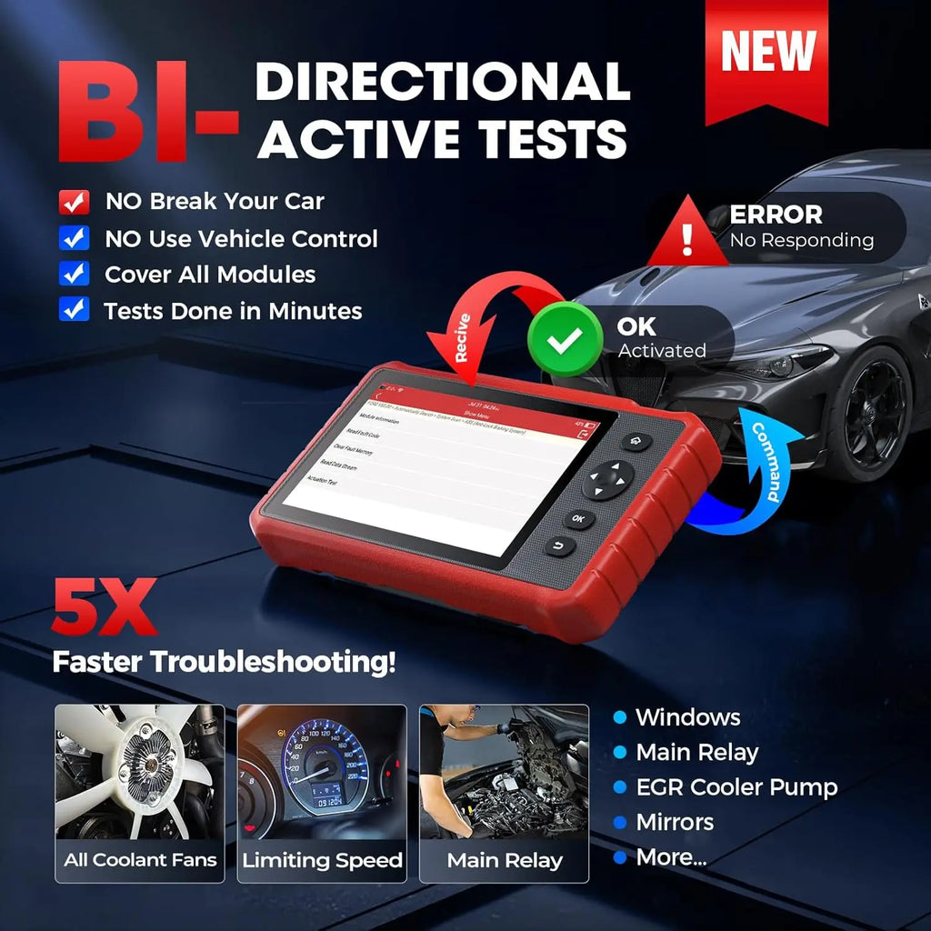 LAUNCH CRP919XLite OBD2 Scanner Car Diagnostic Tool Automotive Scanner Auto Scan Diagnosis X-431 2 Years Free Update