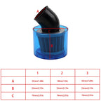 Motorbike Pit Dirt Bike ATV Waterproof Air Filter 35MM 38MM 43MM 125cc-250cc Universal Motorcycle Splash Proof Air Filter CM World