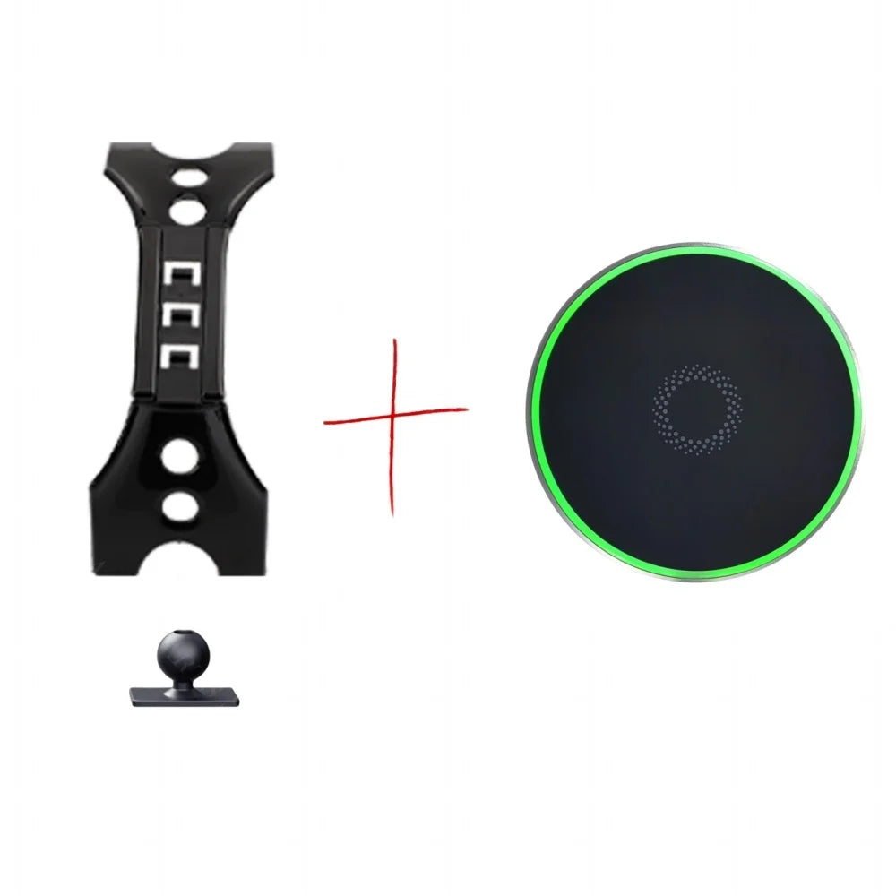 Magnetic Car Phone Holder For Mercedes Benz A Class W177 2019-2024 Wireless Charging Special Fixed Bracket Base MagSafe Mount CM World