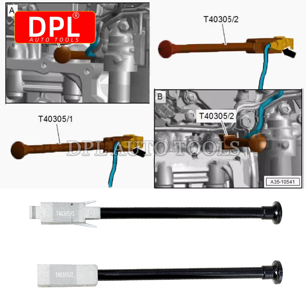 for Audi A4L dual clutch 0CK gearbox B9 connection point removal tool T40305 CM World