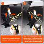 2 Ton Scissor Car Jack with Tire Changing Kit - Emergency Tool for Cars, SUVs, MPVs CM World