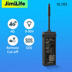 Jimi VL103D/M 4G Car GPS Tracker With Real-time Tracking Smart Alerts IP66 Waterproof Driving Behavior Remote Cut-Off Free APP CM World