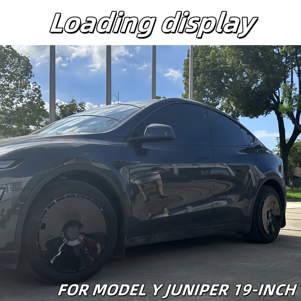 4PCS HubCap 19 Inch Wheel Caps Automobile Performance Replacement Hub Cap Full Rim Cover Accessories For Tesla Model Y Juniper CM World