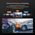 70mai 4K Dash Cam A810S STARVIS2 IMX678 Sensor Dual HDR Night Vision Buffered Rec Supercapacitor 512GB Voice Control Car Camera