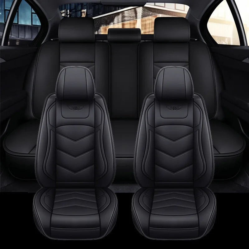 Five-Seater Car Seat Covers Four Seasons Pad Universal Fit for Most Cars Automotive Seat Cushion Protection