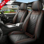 New Upgraded Car Seat Cushion, New Fully Enclosed Car Seat Cover, All Season Universal Small Car Seat Cover, Leather Seat Cover CM World
