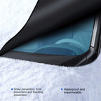 New Winter Snow-Proof Car Sunshade and Snow Shield, Extended and Thickened for Winter, Sunshade for Front Windshield, Snow Cover, Frost and Freeze Protection for Vehicles CM World
