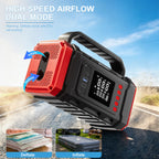 20000mAh Car Battery Jump Starter with Vacuum Cleaner Air Compressor Pool Mattress Tire Inflator Car Battery Booster Power Bank