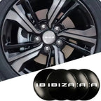 Sticker-resistant, not easy to drop, scratch-proof car hub cover sticker, car badge logo sticker For seat ibiza Car Accessories CM World