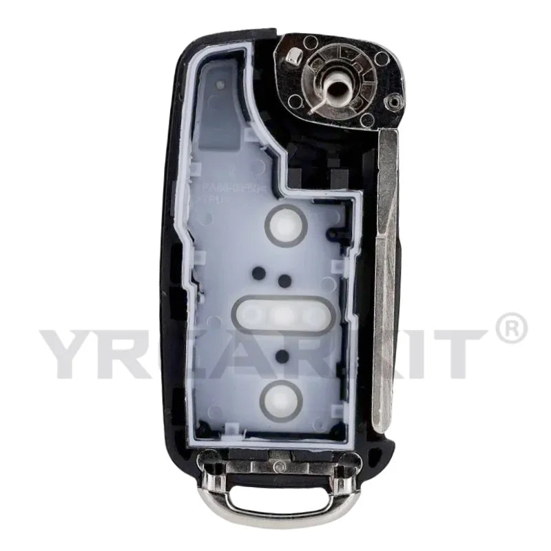 Folding Flip Remote Key Fob Case Shell For Volkswagen VW Skoda Golf Passat Polo Jetta Touran Bora Sharan 2/3/4 BTN Cover CM World