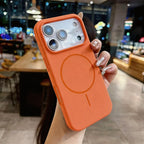 Luxury For Magsafe Wireless Charging Liquid Silicone Candy Phone Case For iPhone 13 14 15 16 17 18 Pro Max Magnetic Bumper Cover