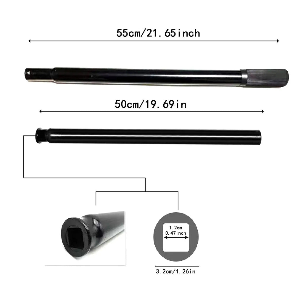 3 Ton Horizontal Hydraulic Jack Handle Car Jack Pole Lever Handle Hand Tool Easy CM World