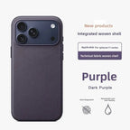 New Original Technology Woven Magnetic Case For iPhone 18 Pro 17 16 15 14 13 Pro Max For Magsafe Wireless Charger Official Cover