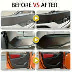 NEW Heavy-Duty Car Plastic Renovator Wax - Fast-Acting Scratch Repair, Restores & Protects Car Bumpers, Interiors, Dashboard, D CM World