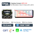 Wireless Carplay Screen For Mercedes C Class W205 GLC X253 C180 C200 300 350 2015-2018 Car Multimedia Player Android Auto Radio CM World